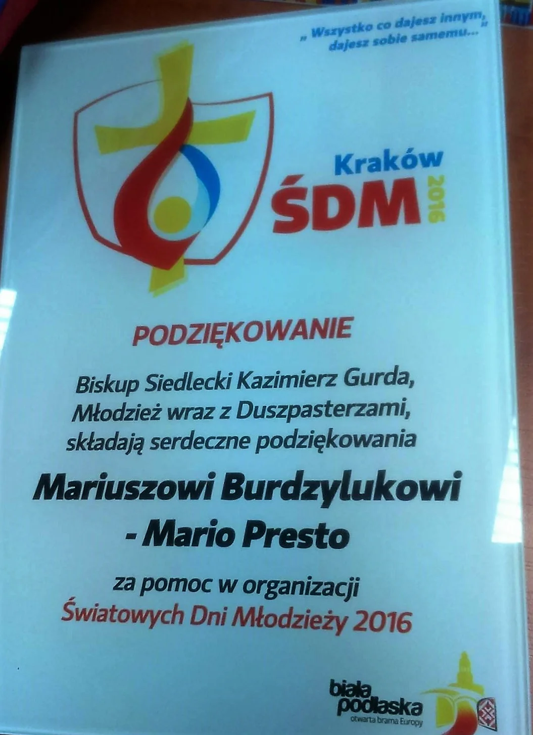 Podsumowanie Światowych Dni Młodzieży 2016